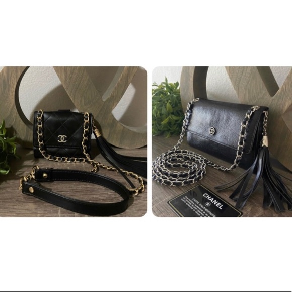 SALE 🚨⚜️⛓ 2 Chanel WOC 🖤 Wallet on Chain - Picture 14 of 16
